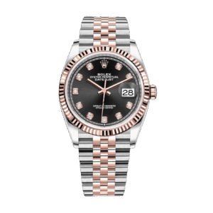 Rolex Datejust 36 TT Black Diam Marker - 126231