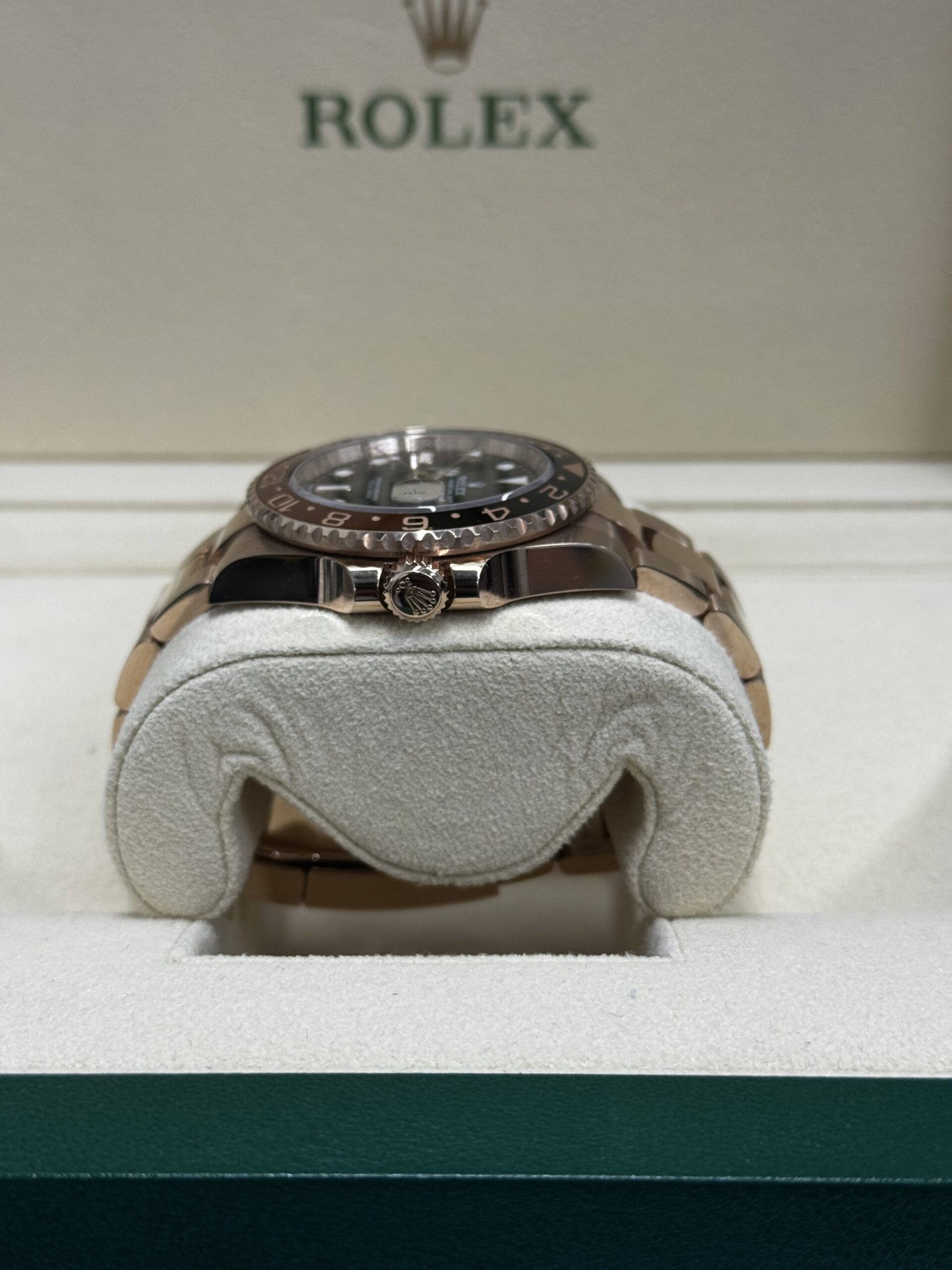 Rolex GMT Master II Full Rose Rootbeer – Image 7