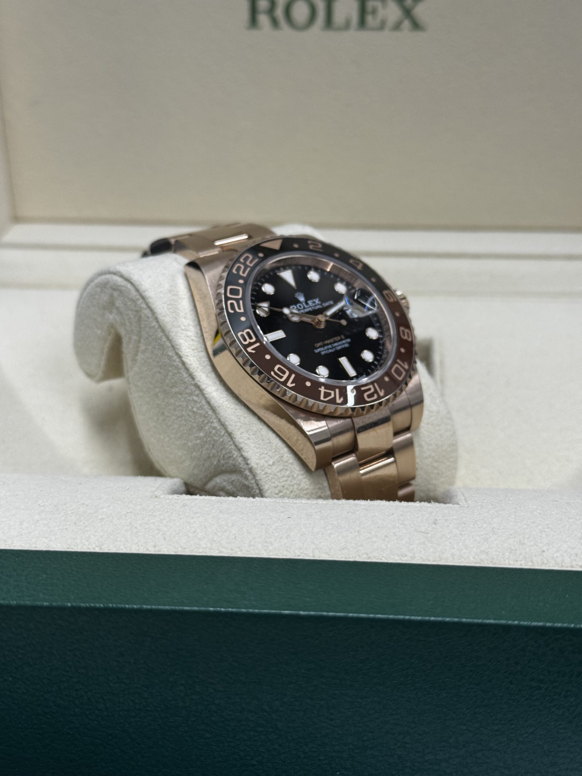 Rolex GMT Master II Full Rose Rootbeer – Image 6