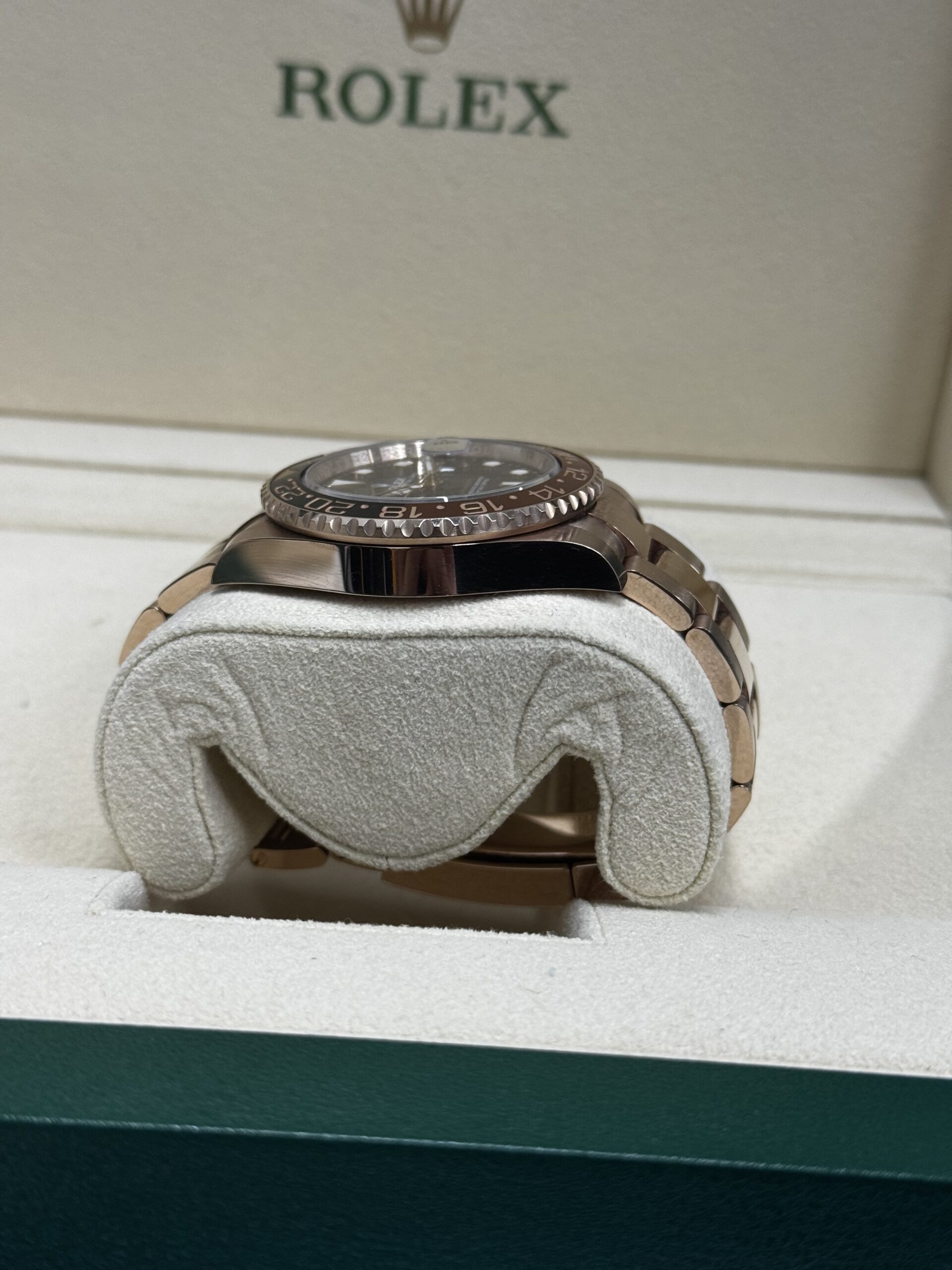 Rolex GMT Master II Full Rose Rootbeer – Image 2