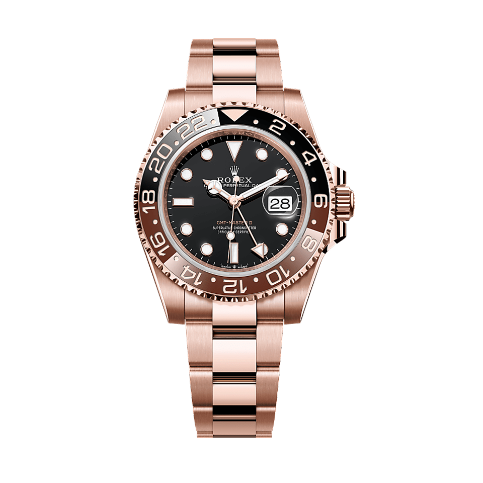 Rolex GMT Master II Full Rose Rootbeer