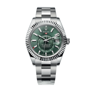 Rolex Skydweller Green Dial Oyster